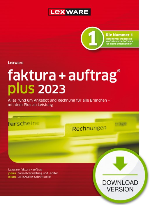 Lexware Faktura + Auftrag Plus 2023 (Abo)