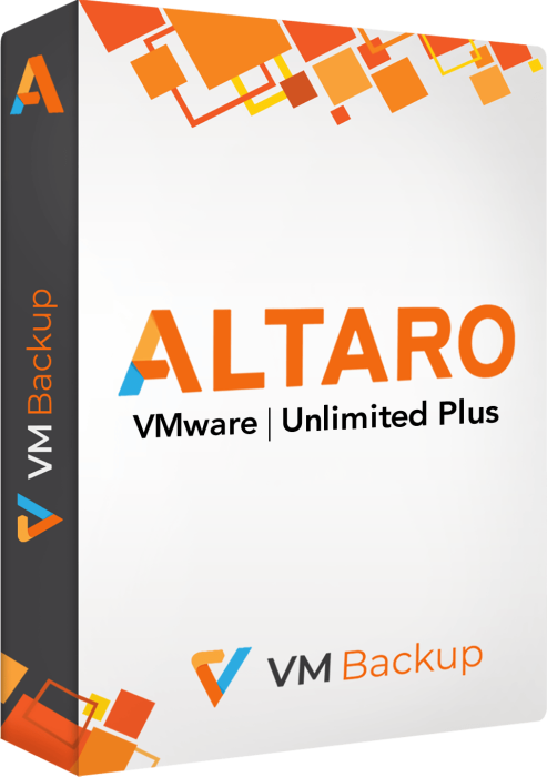 Altaro VM Backup for VMware Unlimited Plus Edition