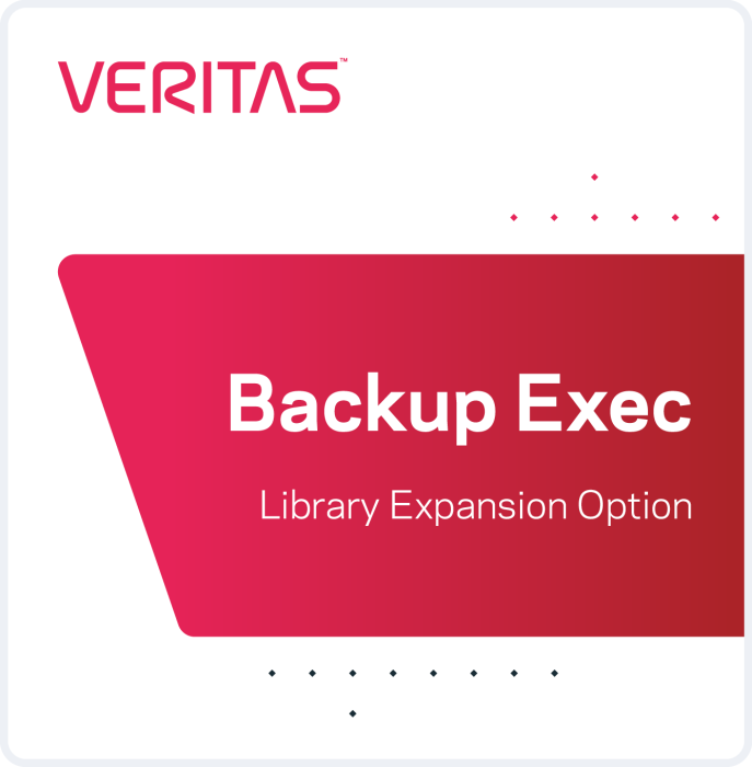 Veritas Backup Exec 22 Library Expansion Option