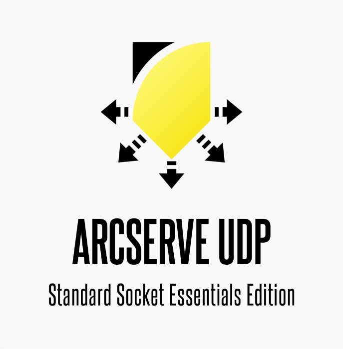 Arcserve UDP Standard Socket Essentials Edition