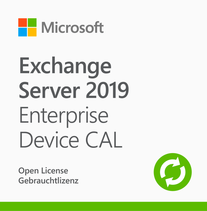 Microsoft Exchange Server 2019 Enterprise Device CAL (Gebraucht)