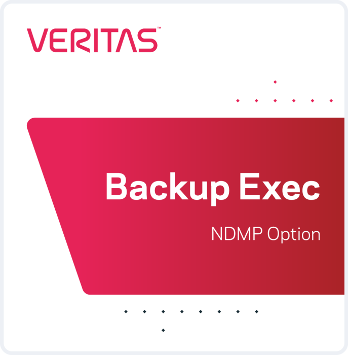 Veritas Backup Exec 22 NDMP Option