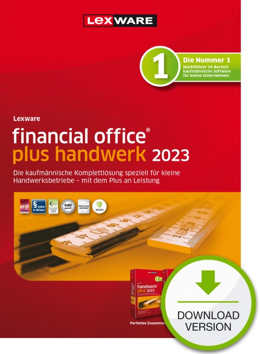 Lexware Financial Office Plus Handwerk 2023 (Abo)