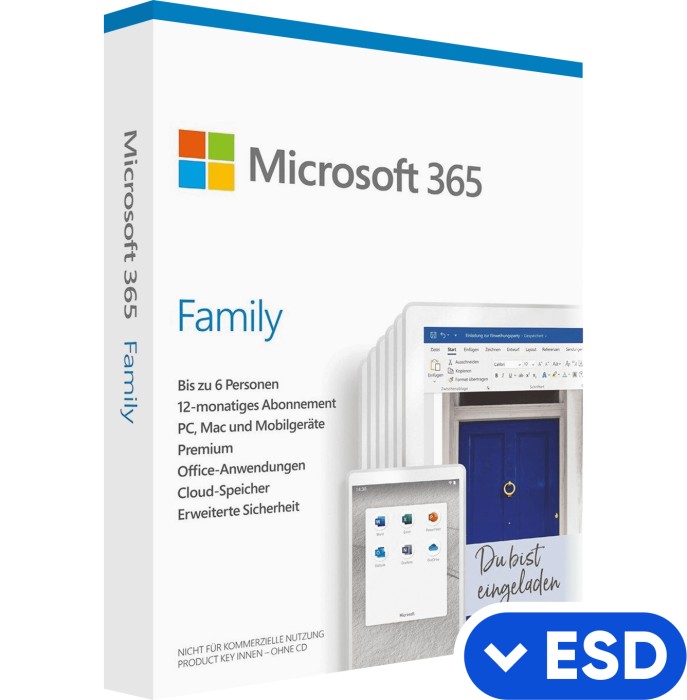 Microsoft 365 Family DE ESD