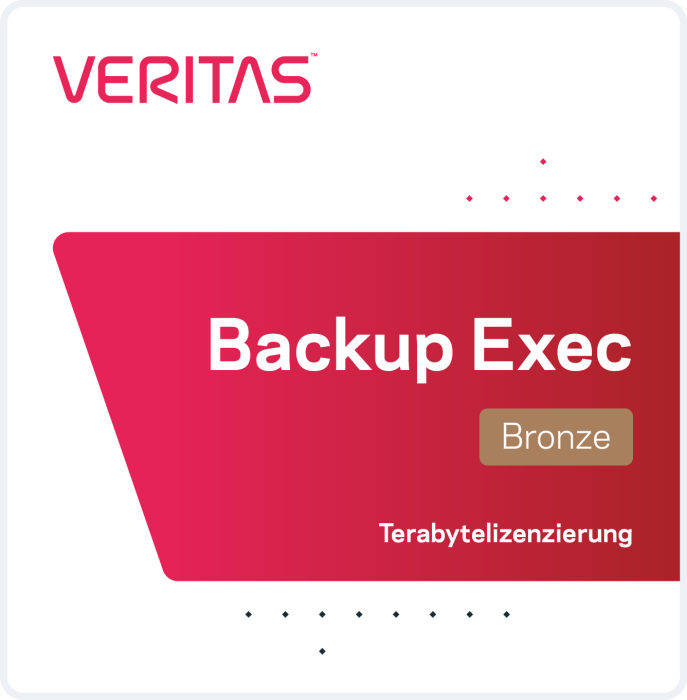 Veritas Backup Exec 22 Bronze - Terabyte Lizenzierung
