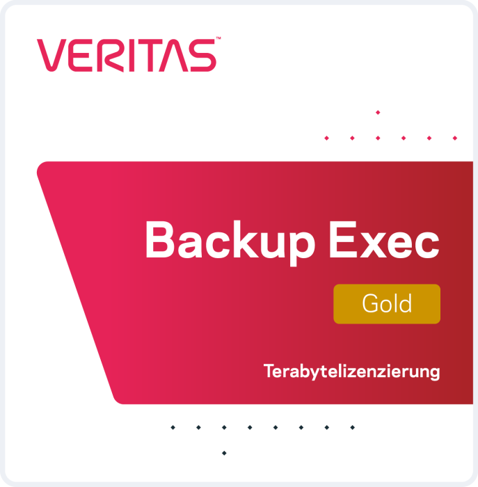 Veritas Backup Exec 22 Gold - Terabyte Lizenzierung