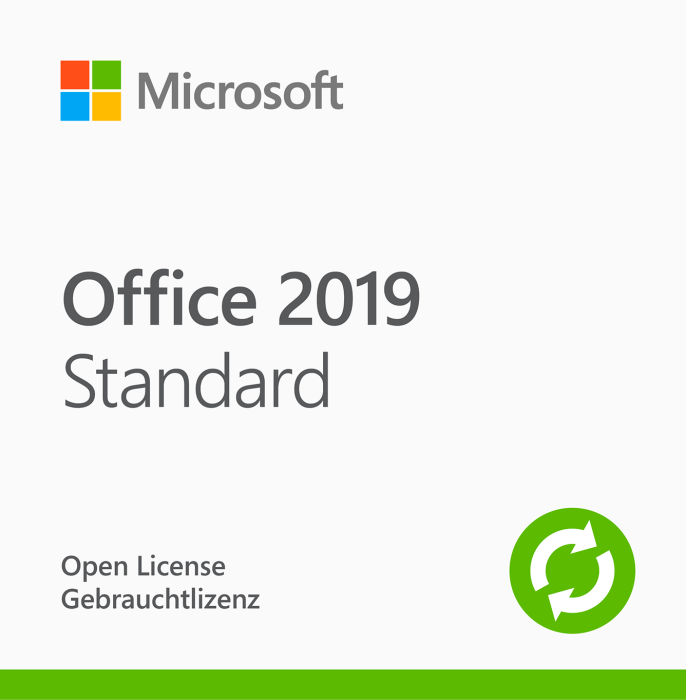 Microsoft Office 2019 Standard (Gebraucht)