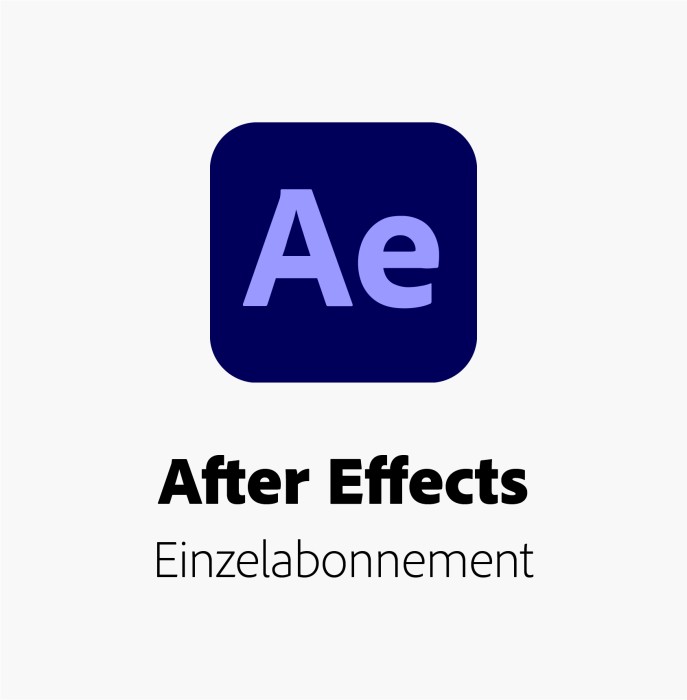 Adobe After Effects Creative Cloud