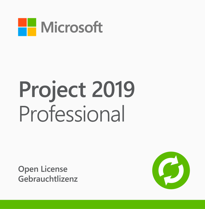 Microsoft Project 2019 Professional (Gebraucht)