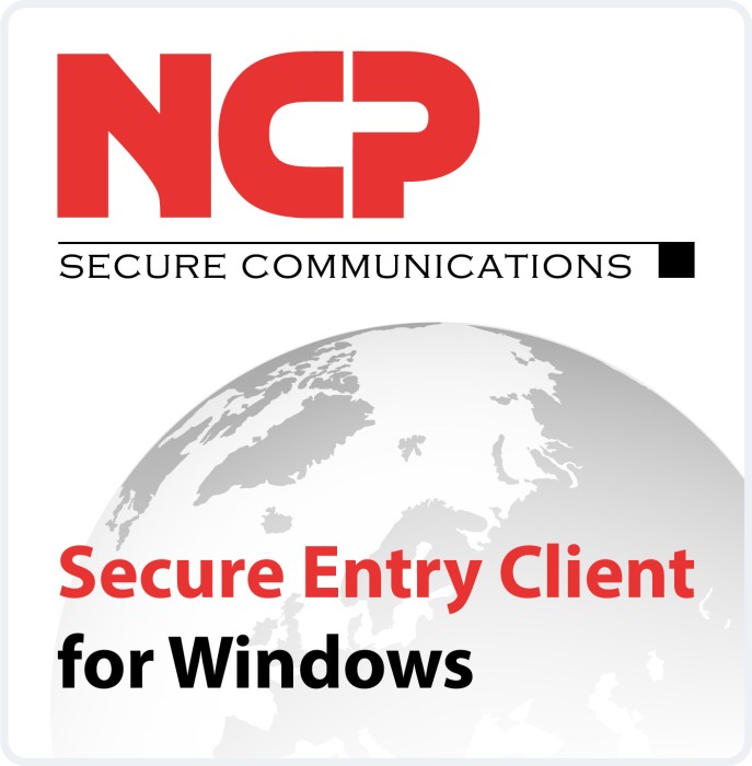 NCP Secure Entry Client for Windows