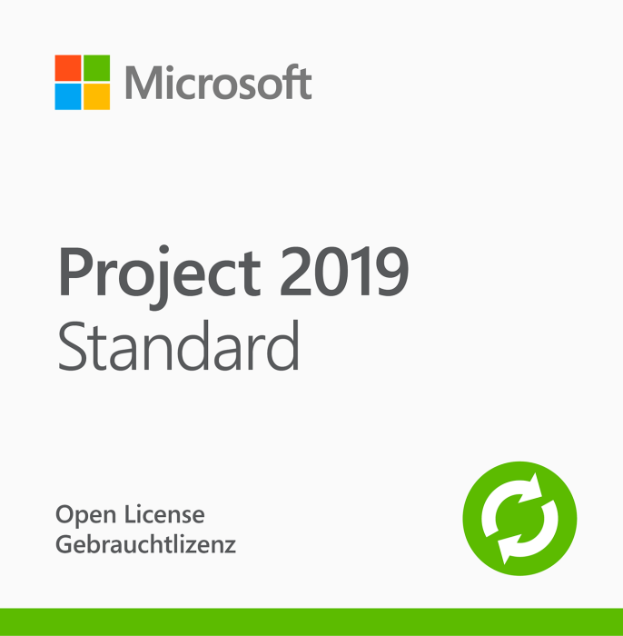 Microsoft Project 2019 Standard (Gebraucht)