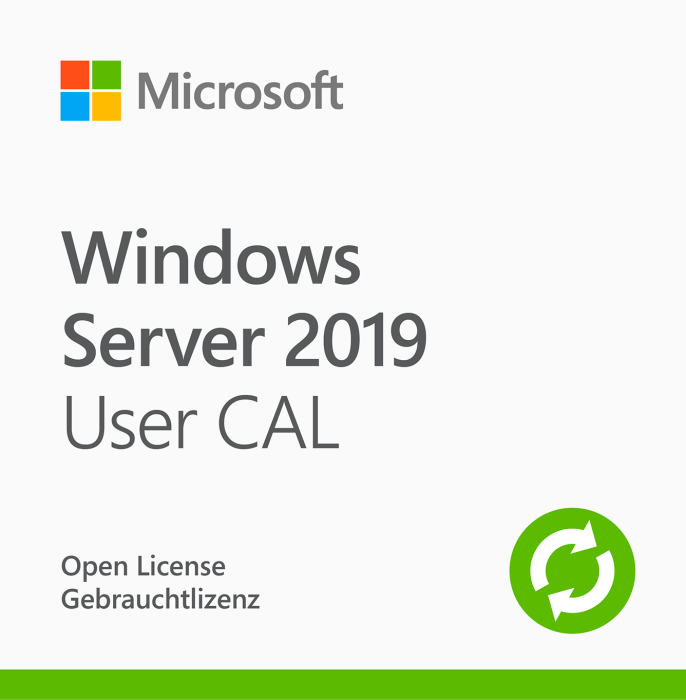 Microsoft Windows Server 2019 User CAL (Gebraucht)
