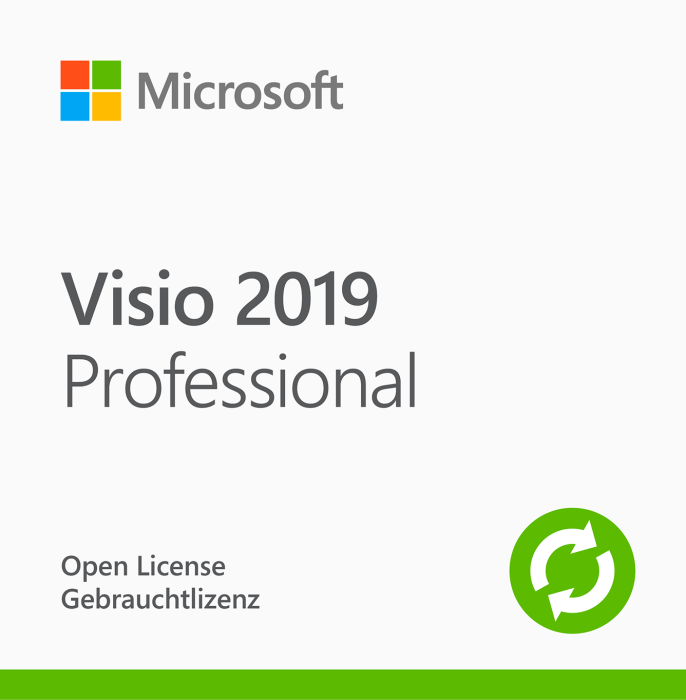 Microsoft Visio 2019 Professional (Gebraucht)