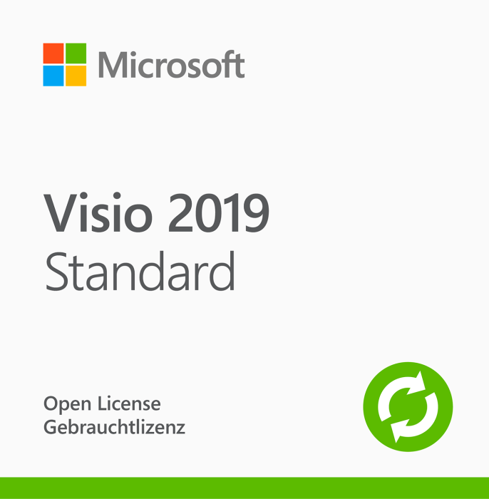 Microsoft Visio 2019 Standard (Gebraucht)